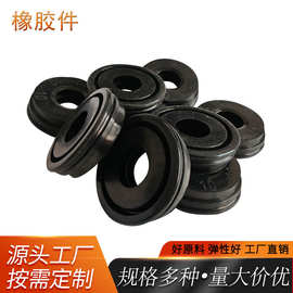 橡胶制品异形件硅胶制品密封圈减震非标橡胶堵异形包铁件厂加工