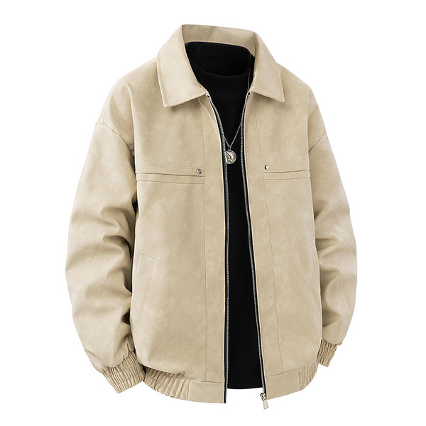 Retro solid color jacket