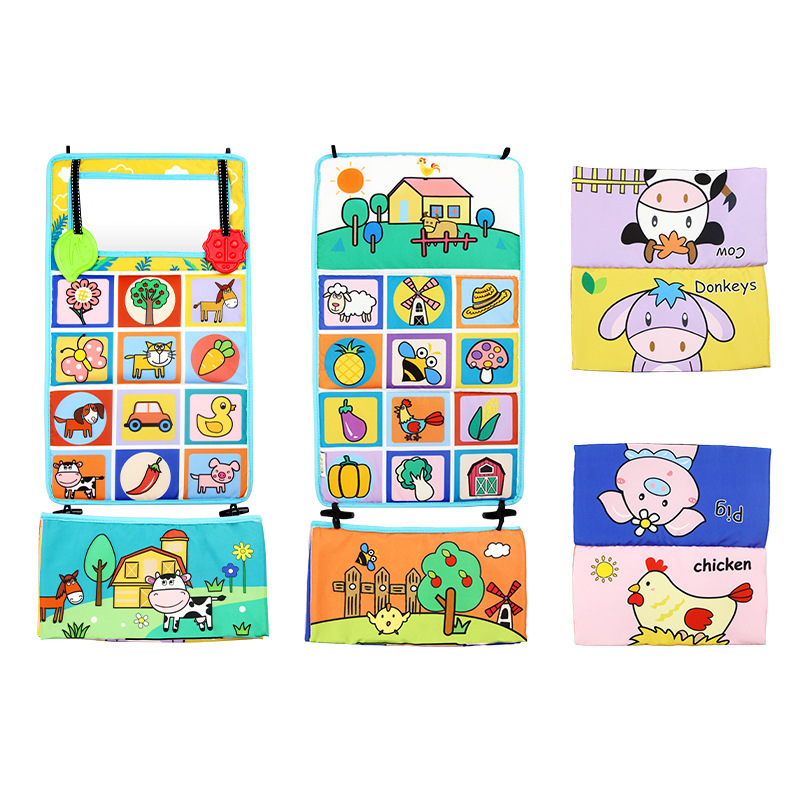 컬러 폴딩 하 하 거울 천 책