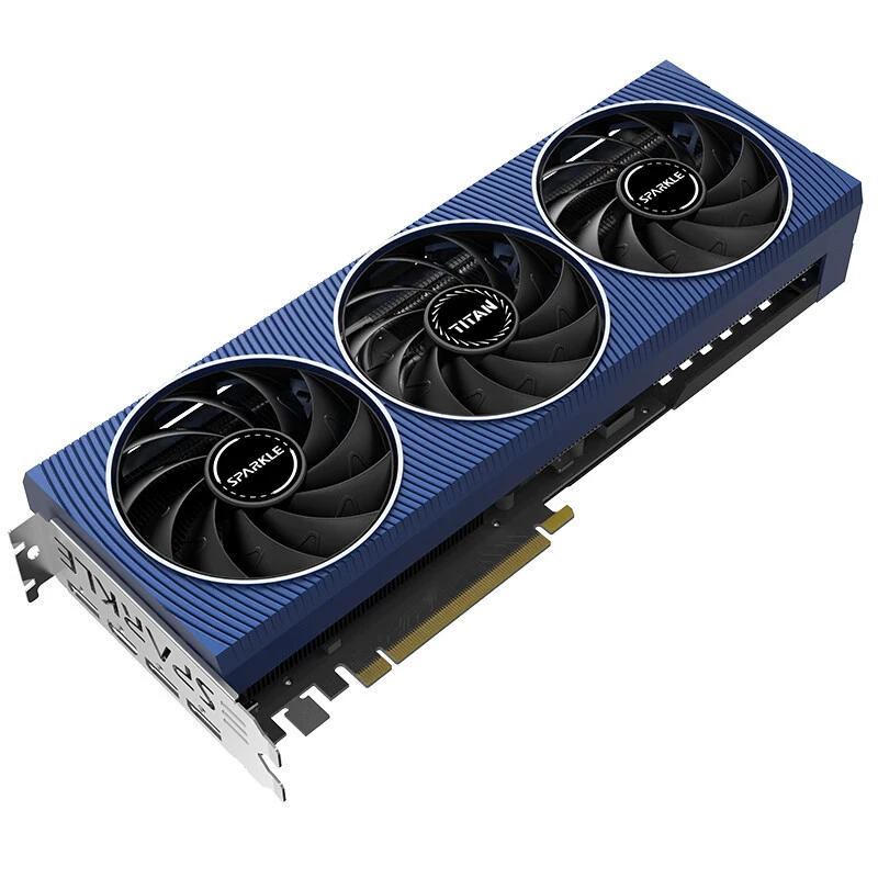 Видеокарта (Sparkle) Intel Arc A750 Titan OC, двухслотовая, три вентилятора, с разгоном