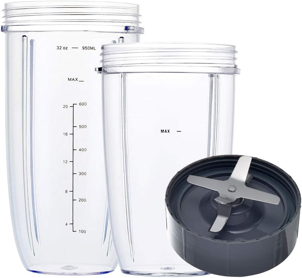 Aplicable 900W taza exprimidor cuchilla accesorios 32oz 24oz 18oz Cups