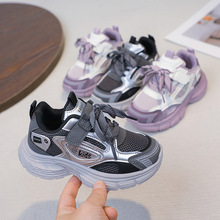 2025秋潮牌小童老爹鞋男女童儿童鞋休闲软底学步宝宝幼儿运动鞋潮