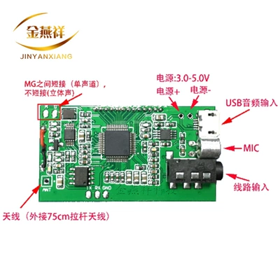 Microphone Module, FM Modulyator