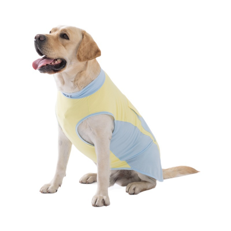 [Preventa] Chaleco fresco de malla de alta calidad para perros de verano, perro grande, golden retriever, ropa para mascotas, ropa fresca