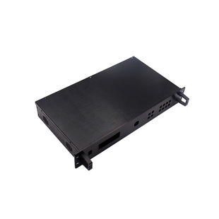 Metal Chassis Industrial Control Sheet Metal Aluminum Alloy Chassis Standard 1U Communication Chassis Cnc Machining Center with Drawings and Samples