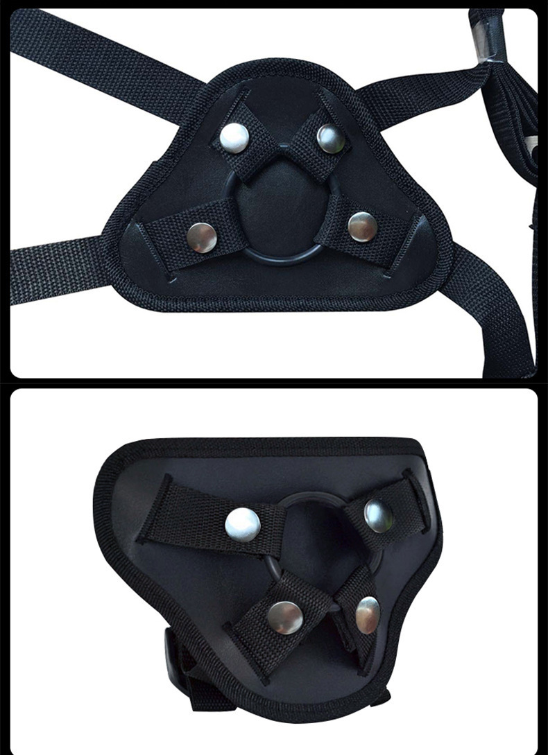 Wearable Leather Pull-Up Pants for Adults — detail image 6