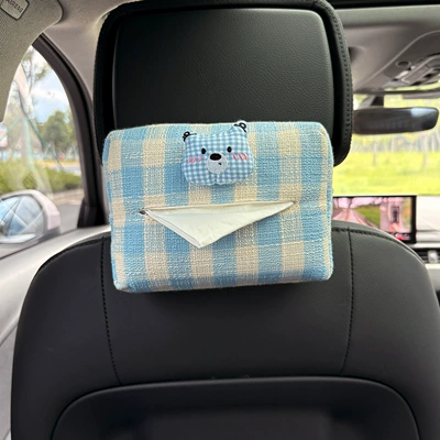 Car tissue box/set, Car Armrest Box Tissue Box