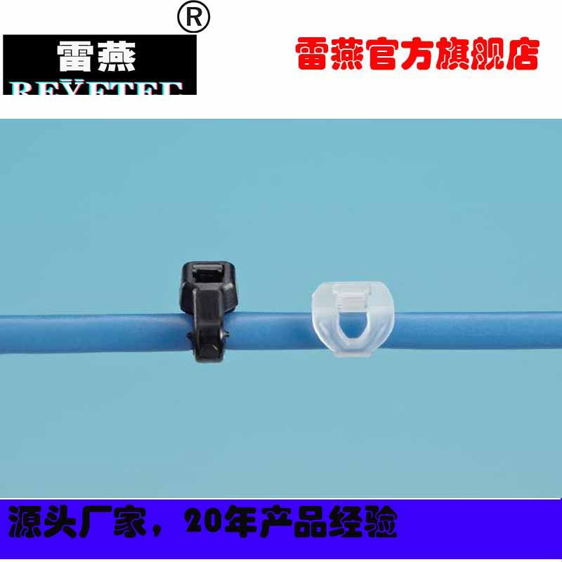 REYETEC带薄型头的电缆扎带112-00032 | LPT80-PA66HSW-BK