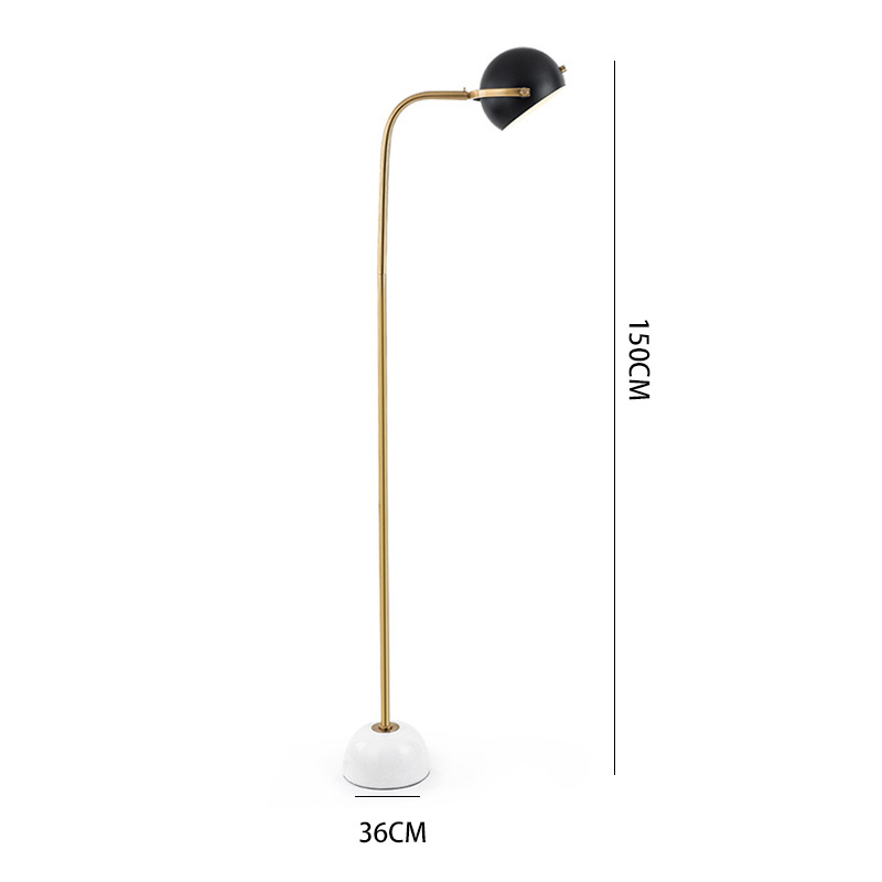 Lámpara de pie nórdica minimalista para sala y hotel, diseño moderno de alta gama