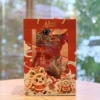 Red Crane + Immediate Good Luck Scarf + New Year Gift Bag