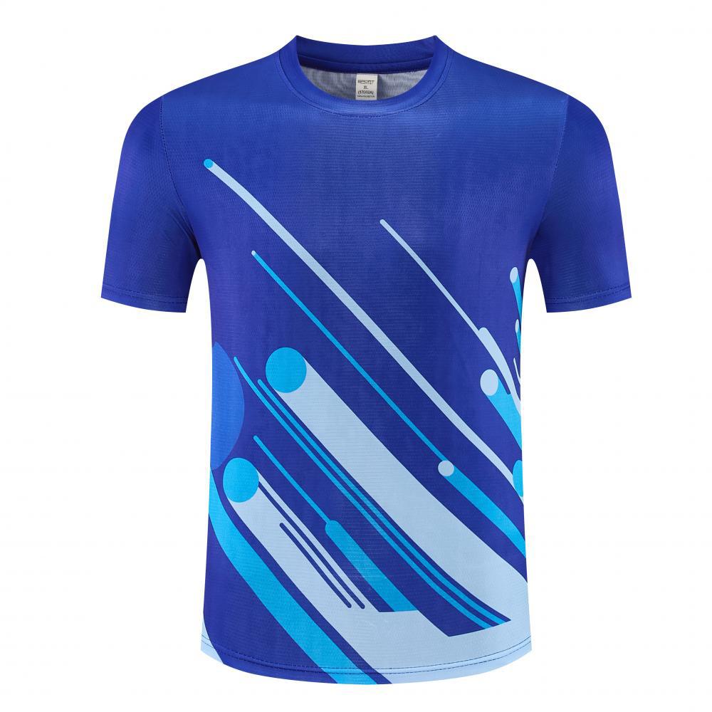 26 nuevas chaquetas de bádminton impresión instantánea de secado rápido transpirable tenis de mesa ropa de tenis de mesa marca de la misma luz