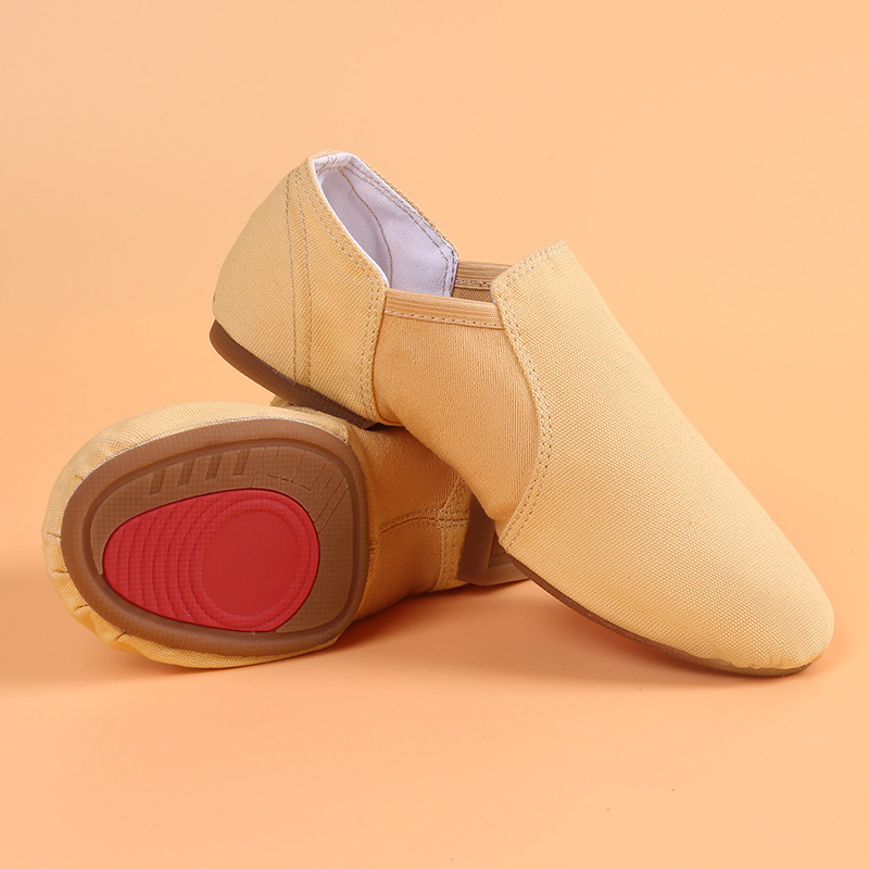 Zapatos de baile de jazz bajos modernos zapatos de práctica de cuerpo interior y exterior zapatos de baile de suela de goma Ballet étnico zapatos de baile clásico