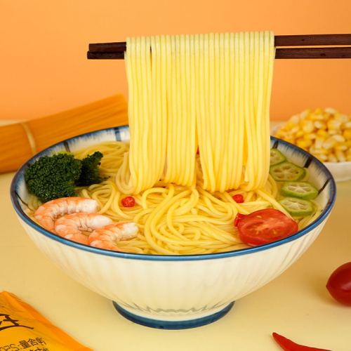Authentic Northeast Corn Noodles Wholesale Yellow Noodles Coarse Grain Meal Substitute 250g/bag