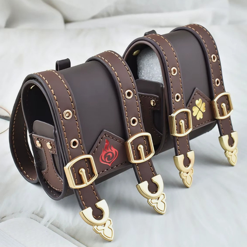 In-Stock Cosplay Costume Genshin Loli Cosplay Anime Character Genshin Impact Headphone Protective Case Bluetooth Headphone Bag