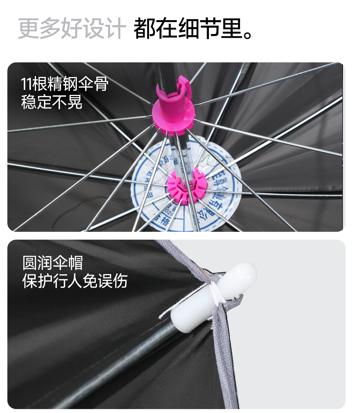 Electric Scooter Umbrella, Thickened and Detachable, Safety Sunshade and Rain Cover, New Model Sunshade Canopy for Motorcycles
