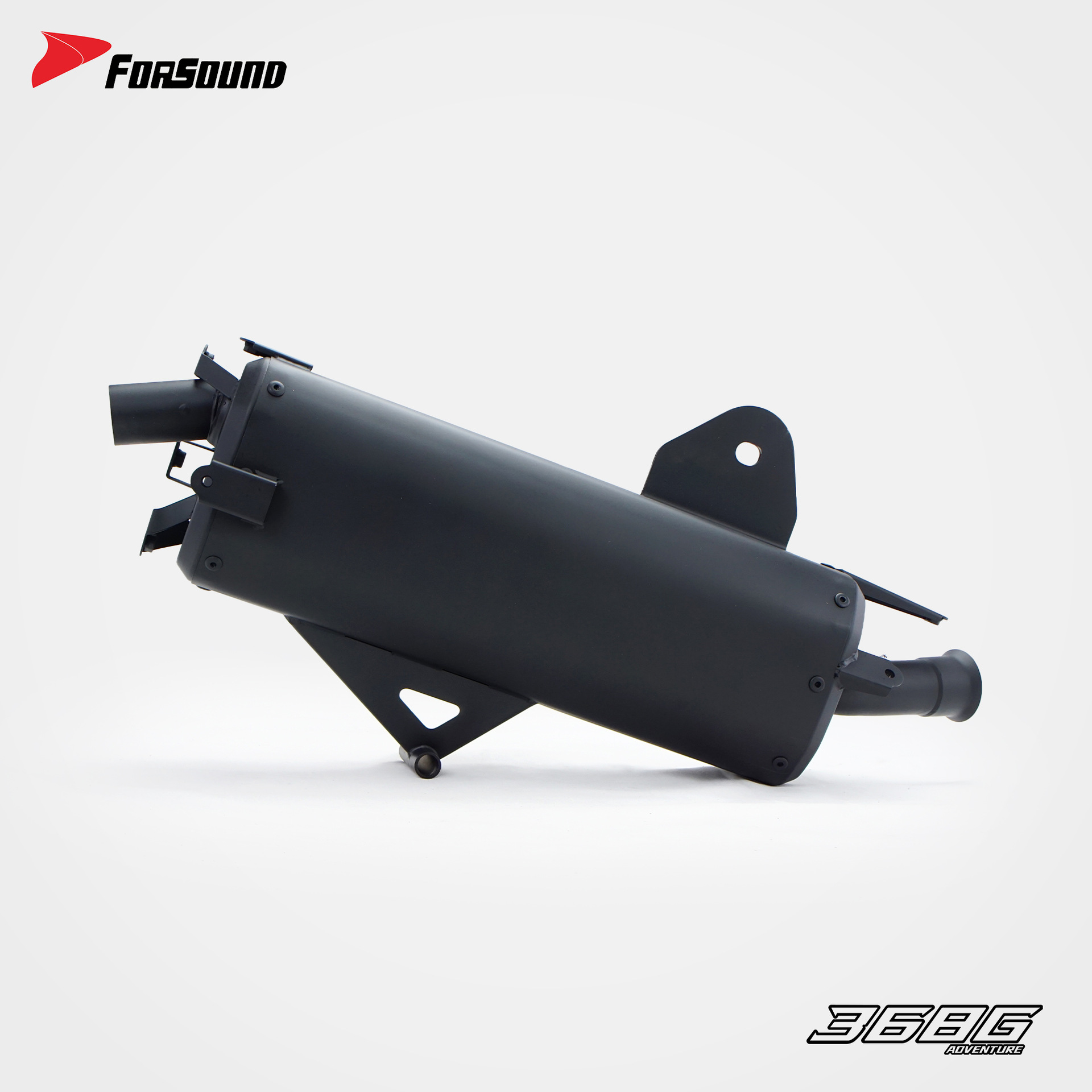 Suitable for the modified motorcycle model Shengshi 368G/E/K26, original factory appearance exhaust pipe tail section, direct connection without damage