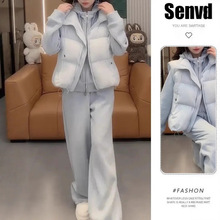 2025秋季新款时尚显瘦气质网红高档套装女高级百搭宽松冬季三件套