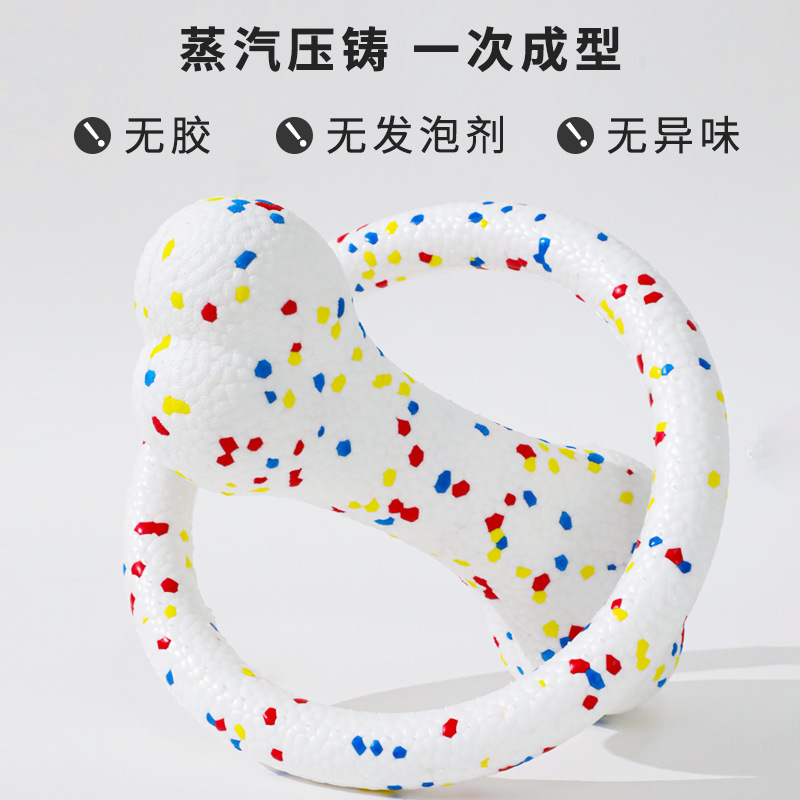 Juguetes resistentes a la mordedura para perros flotantes agua palomitas de maíz Frisbee pulsador interactivo para aliviar el aburrimiento juguetes de entrenamiento de perros juguetes de mascotas