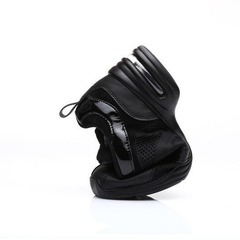 三莎爵士舞鞋舞蹈舞鞋廣場跳舞現代內增高女式夏季網面舞鞋