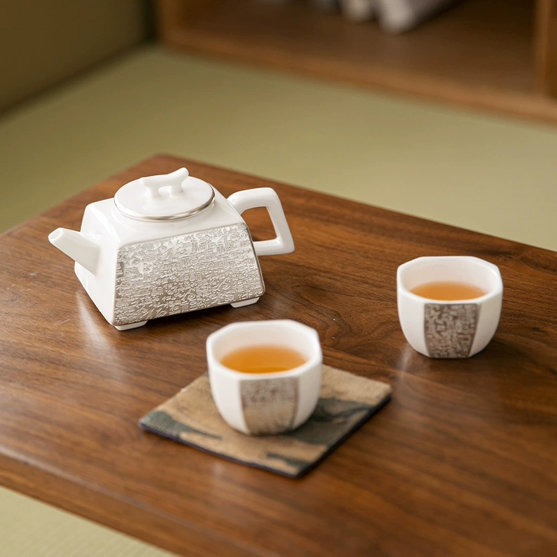 High-end tea set, men's tea cup, Birthday gift