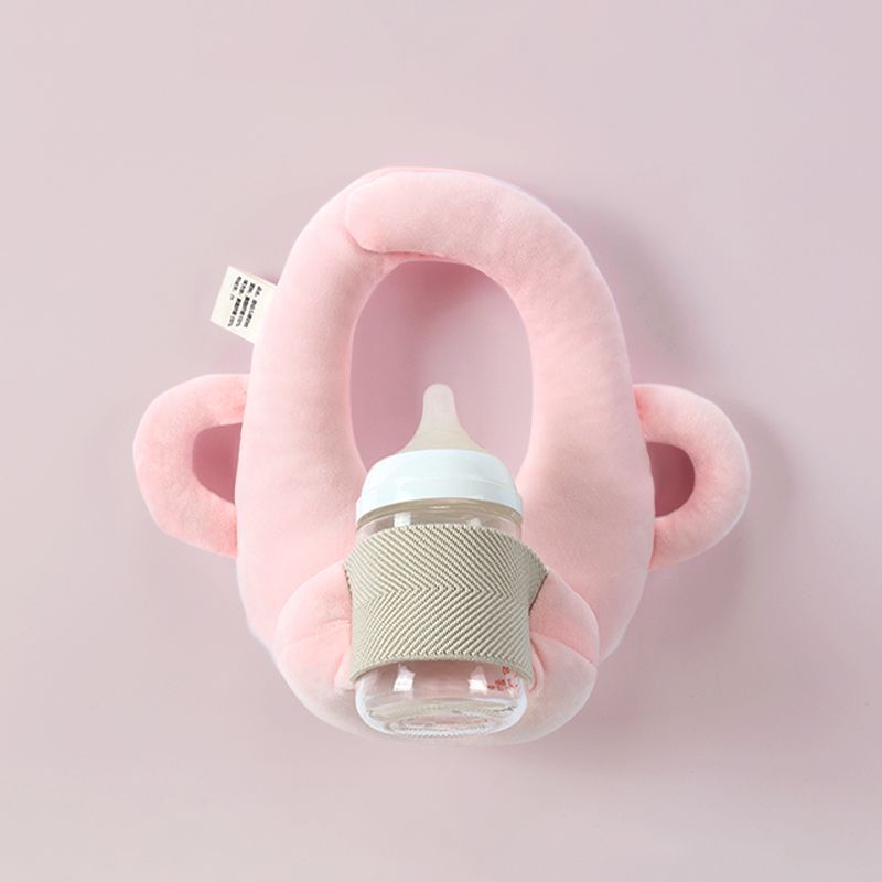 휴대용 수유베개 [핑크] 플란넬
