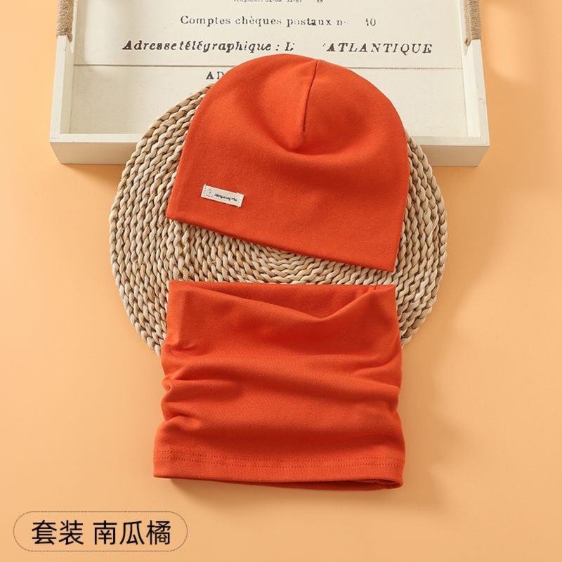 ベビー帽子とスカーフの2点セット秋冬春秋薄手冬ベビーナイトキャップ幼児新生児帽子|undefined