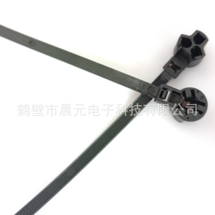 国产9818741汽车线束固定扎带卡扣固定座卡扣尼龙扎带绑带线卡子