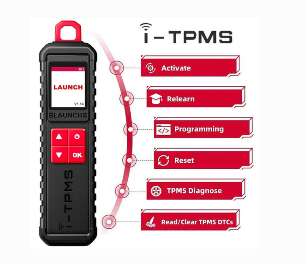 Launch X‑431 I‑Tpms Tire Pressure Handheld Terminal Tire Pressure Sensor Activation Programming Matching Device