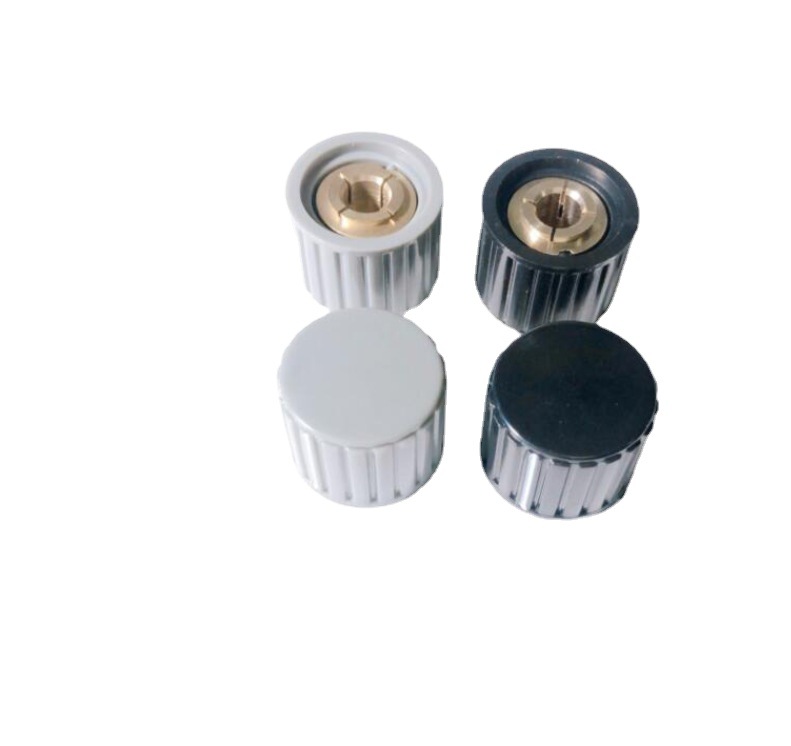 塑料旋钮帽KYZ20-16-6J铜芯内孔6mm用于RV24 RV30 WTH118等电位器