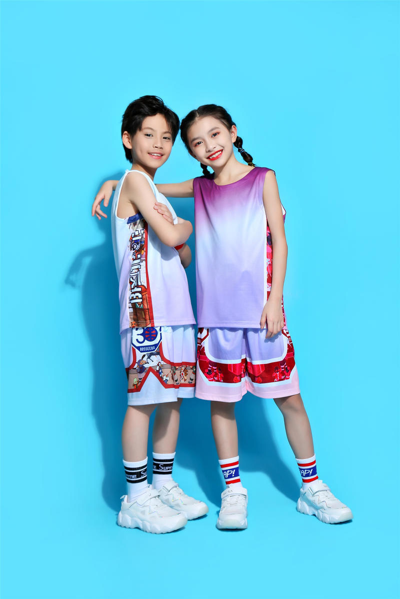 Children's Basketball Uniform Suit, Men's Jersey, Trendyy Vest, Sports Team Uniform, Women's Training Uniform, Printable Embroider B213