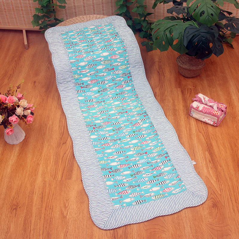 [Small Wholesale] Korean Cotton Bedside Mat, Floor Mat, Door Mat, Fabric Quilted Anti-Slip Patchwork Living Room Mat