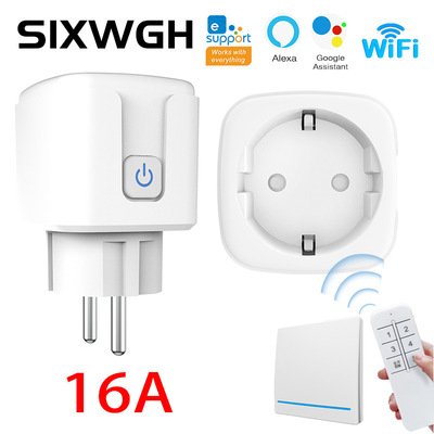 [智能wifi插座易微联app定时遥控Ewelink欧规英规美规日规插头语音]