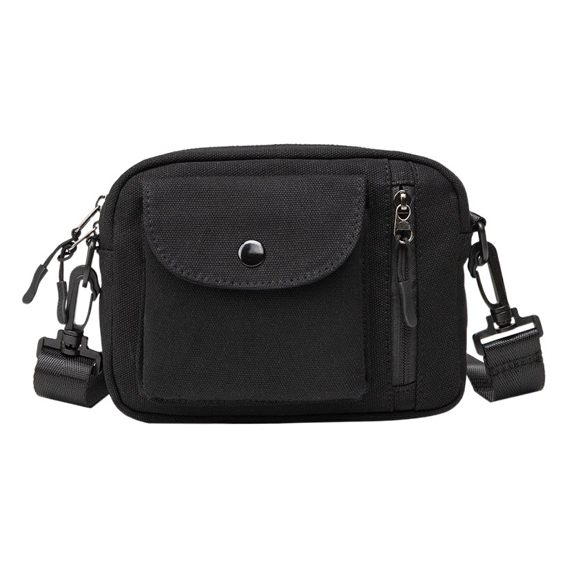 Bolsa de mensajero para niños INS de moda bolsa pequeña mini estilo de Hong Kong estilo coreano bolso de hombro del estudiante Moda mochila de lona del mensajero de las mujeres