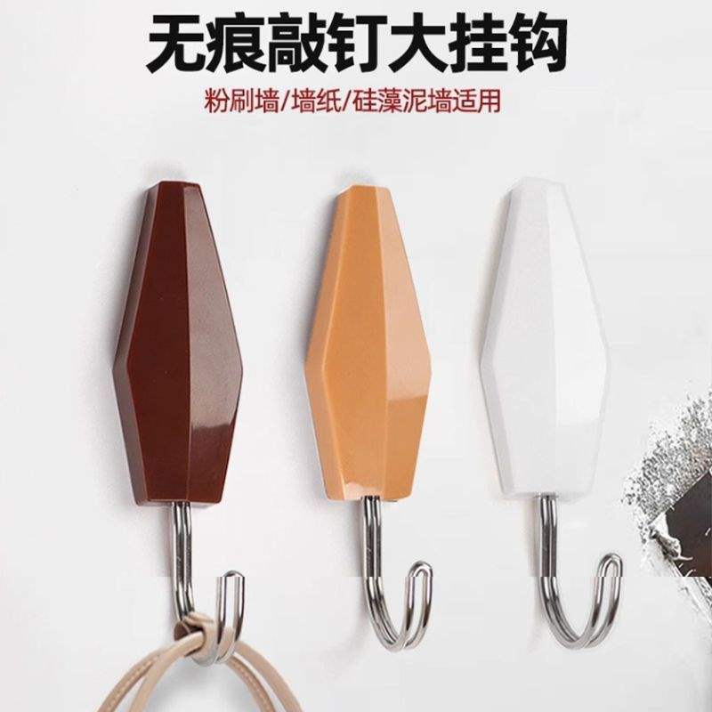 Wall Hooks for Cement Walls, Traceless Nails, Latex Paint, Wall Covering, Large No-Drill Hooks, White Walls, White Plaster Wall Hooks for Cement Walls, Traceless Nails, Latex Paint, Wall Covering, Large No-Drill Hooks, White Walls, White Plaster