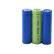 ����14500�늳�  3.7V 500����  ƽ�^ ���^ 늄���ˢ �������Ͳ