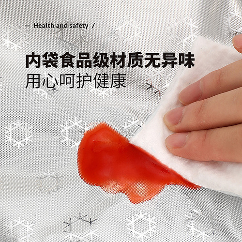 Lunch box bag wholesale lunch bag for women to improve appearance waterproof lunch bag aluminum foil insulation bag to bring lunch bag to work