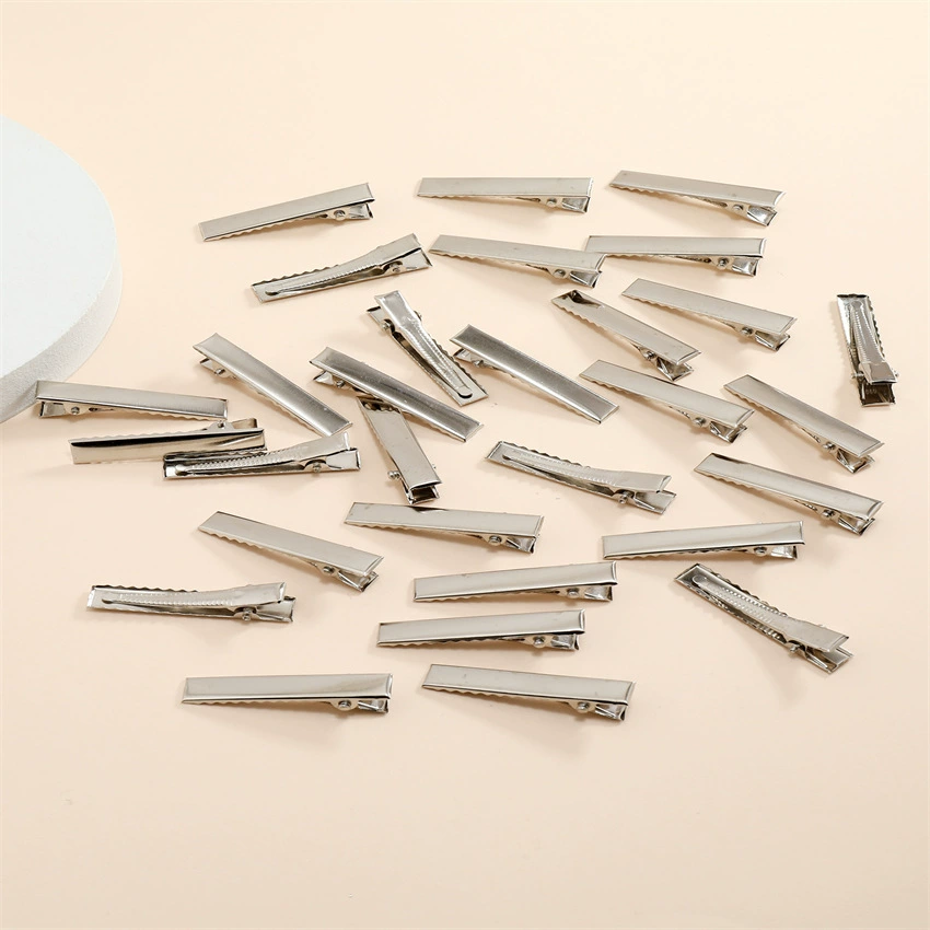 Duckbill (Alligator) Hair Clips, Metal DIY Clips for Kids & Ladies, Multi-Size 2–10 cm