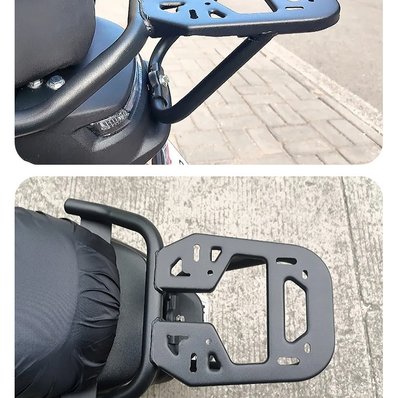 Suitable for Ninebot Nzmix/Fzmix/F30C/F90 Extended Rear Rack Modification Integrated Seat Tail Box Bracket