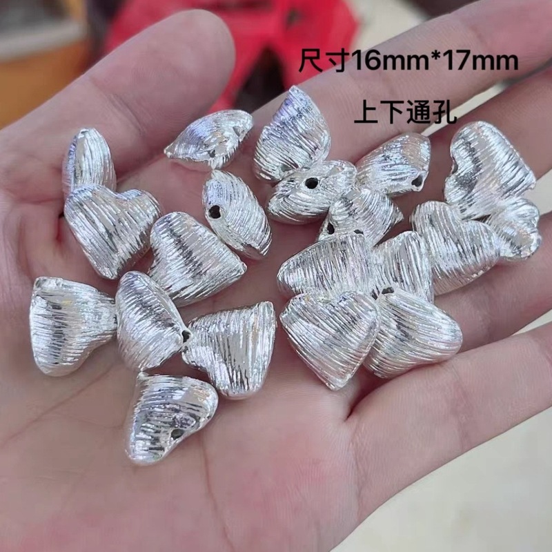 14k包金保色水晶diy配件海星爱心隔珠隔片手链项链串珠手工饰品|undefined