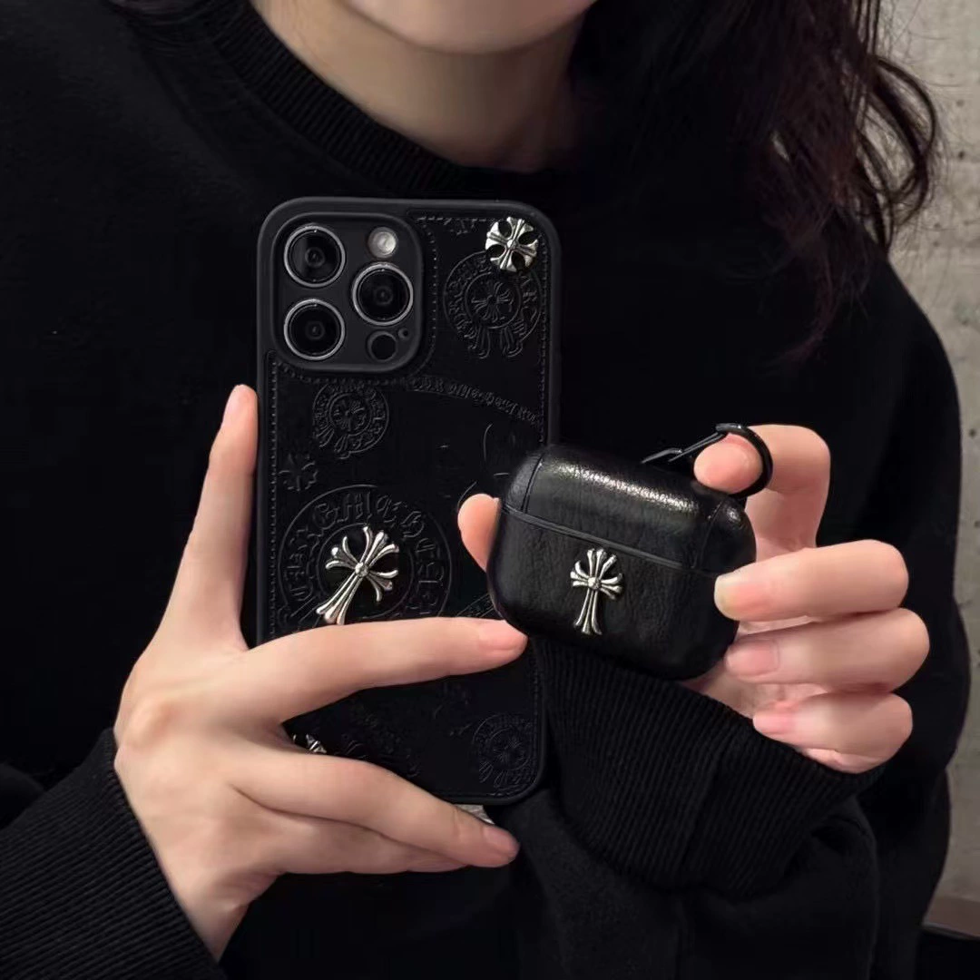 Тайд бренд Cro стандартный кросс Airpods 3-го поколения защитный чехол Pro2 подходит для Apple беспроводной Bluetooth 12 кожаная оболочка