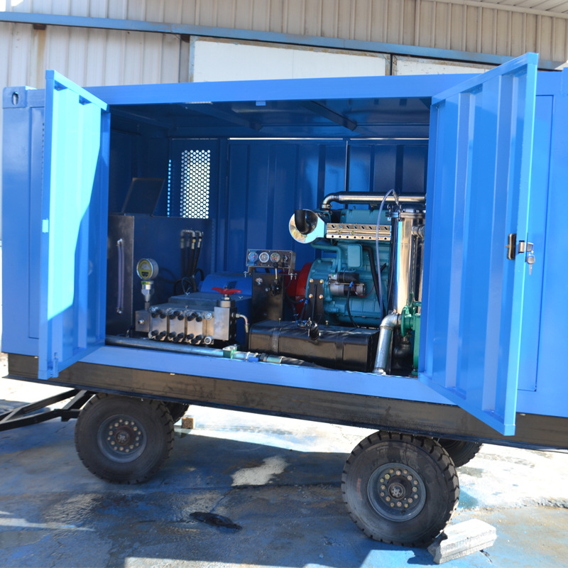 郑州广源GYB-3高压泵清洗机电厂列管水垢油污清洗设备