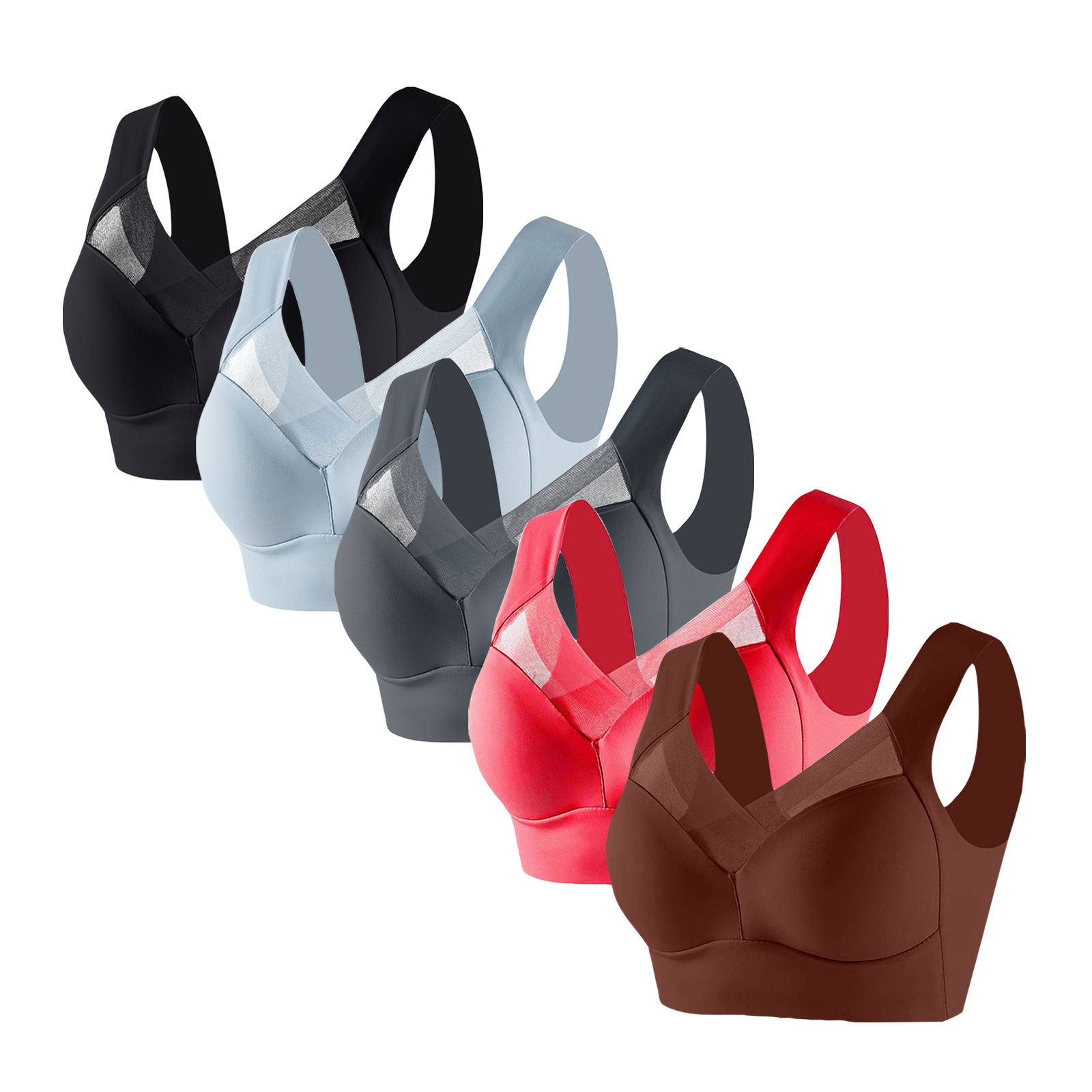 블랙+블루+그레이+레드+커피