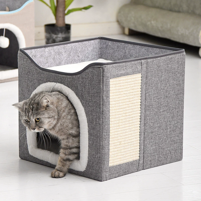 Square double-layer universal detachable house four seasons, pet