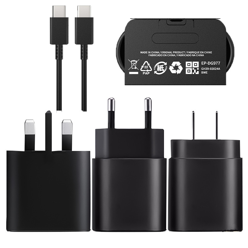 SuiTAble for Samsung Fast charging note10usb-c 25WPD Ultra Fast charger type-c Interface EP-TA800