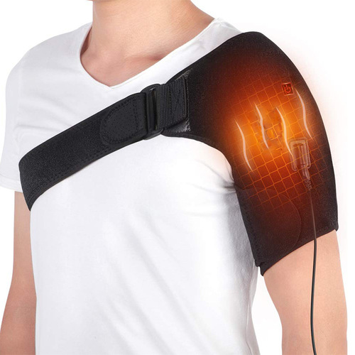 Cross-border UBS mugwort electric heating shoulder pad physiotherapy electric heating shoulder pad charging hot compress shoulder joint shoulder pad