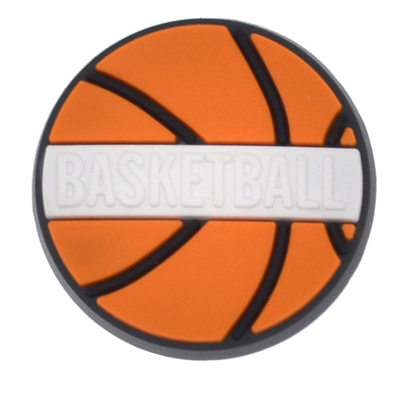 Fabricantes directos zapatos de baloncesto accesorios de flores DIY extraíble suave zapatos de PVC Accesorios de flores Accesorios