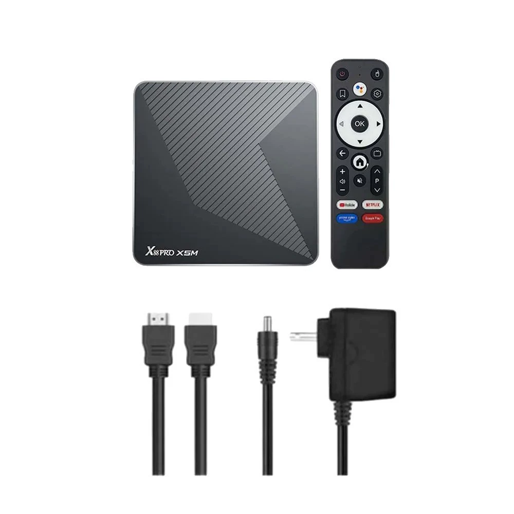 X88 PRO X5M Android 14 TV Box Amlogic Wi‑Fi6 HD 8K ТВ-приставка
