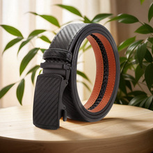 皮带男士跨境商务简约中青年腰带合金高级感自动扣时尚裤腰带批发