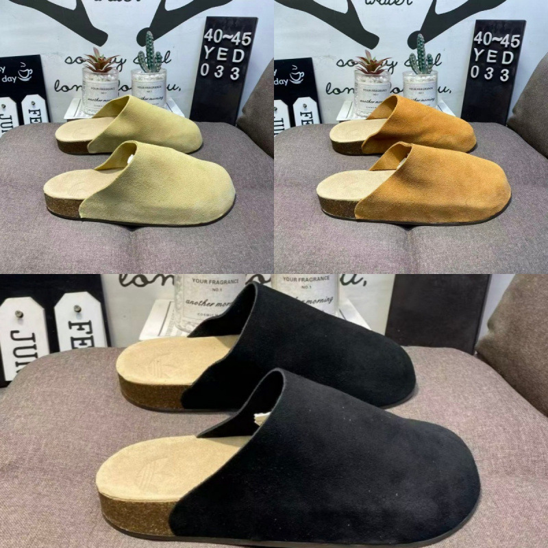 Autumn and Winter New Adidas Low-Top Sports Casual Campus Slippers for Men and Women, Versatile, Comfortable, Wear-Resistant Couple Shoes