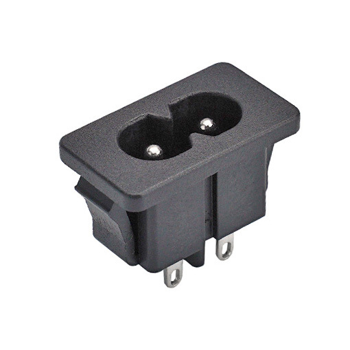 供应 美规187端子/4.8端子多款电器电线接入八字插座插头电源